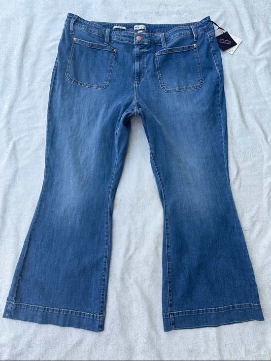 Ava & Viv Denim - Ava & Viv High Rise Flare Jeans Medium Wash Size 26 NWT